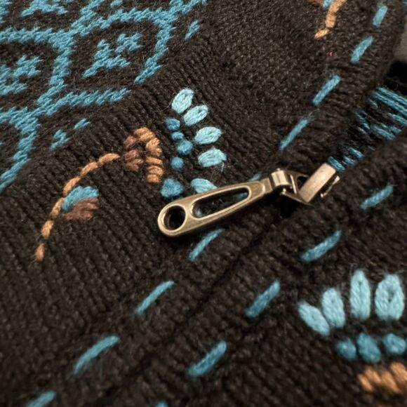 Vintage Nomadic Traders Full Zip Women’s Cardigan M - Picture 4 of 7